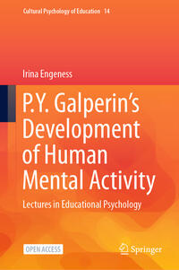 Vorderes Coverbild P.Y. Galperin's Development of Human Mental Activity