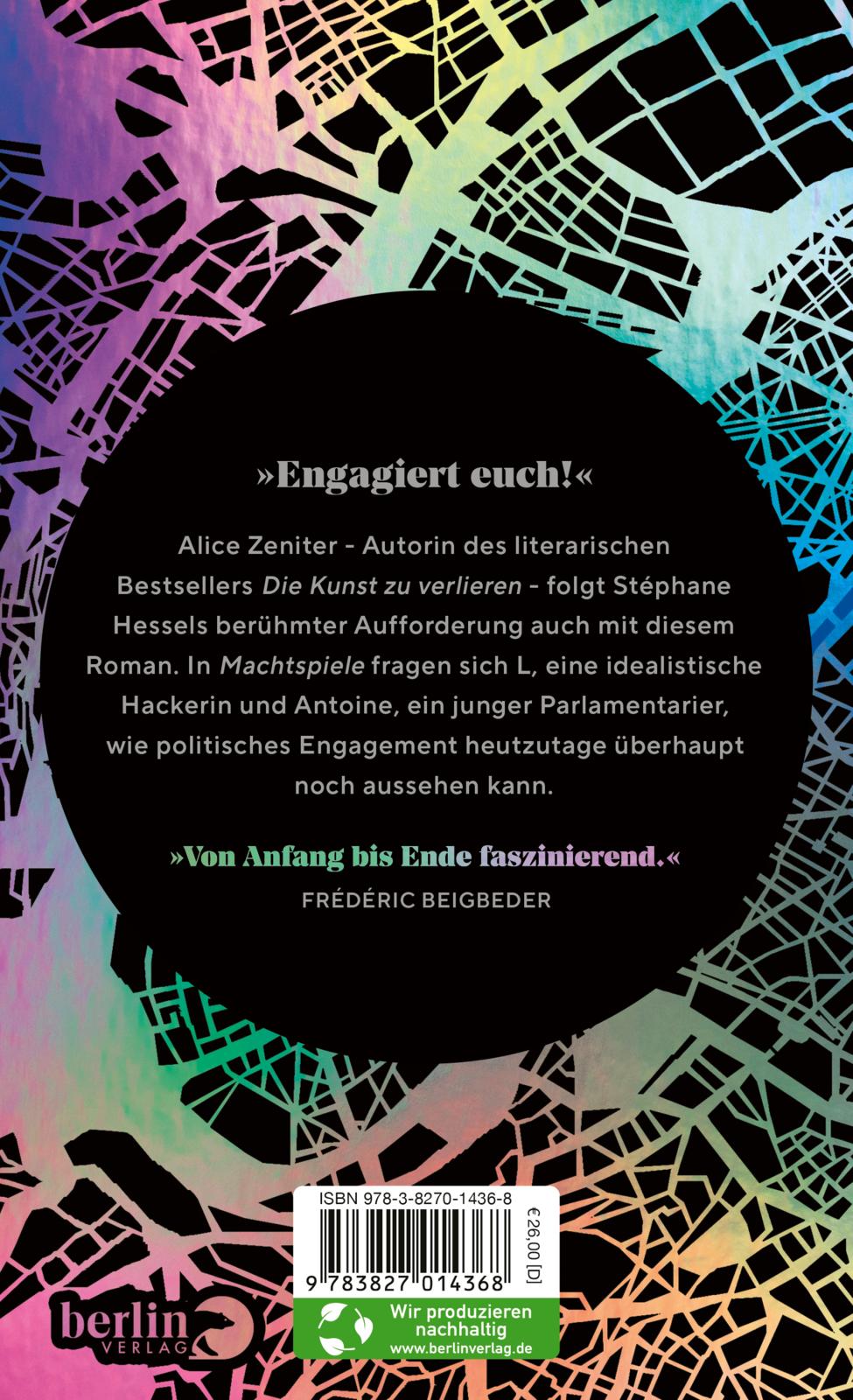 Rückseitencover Machtspiele