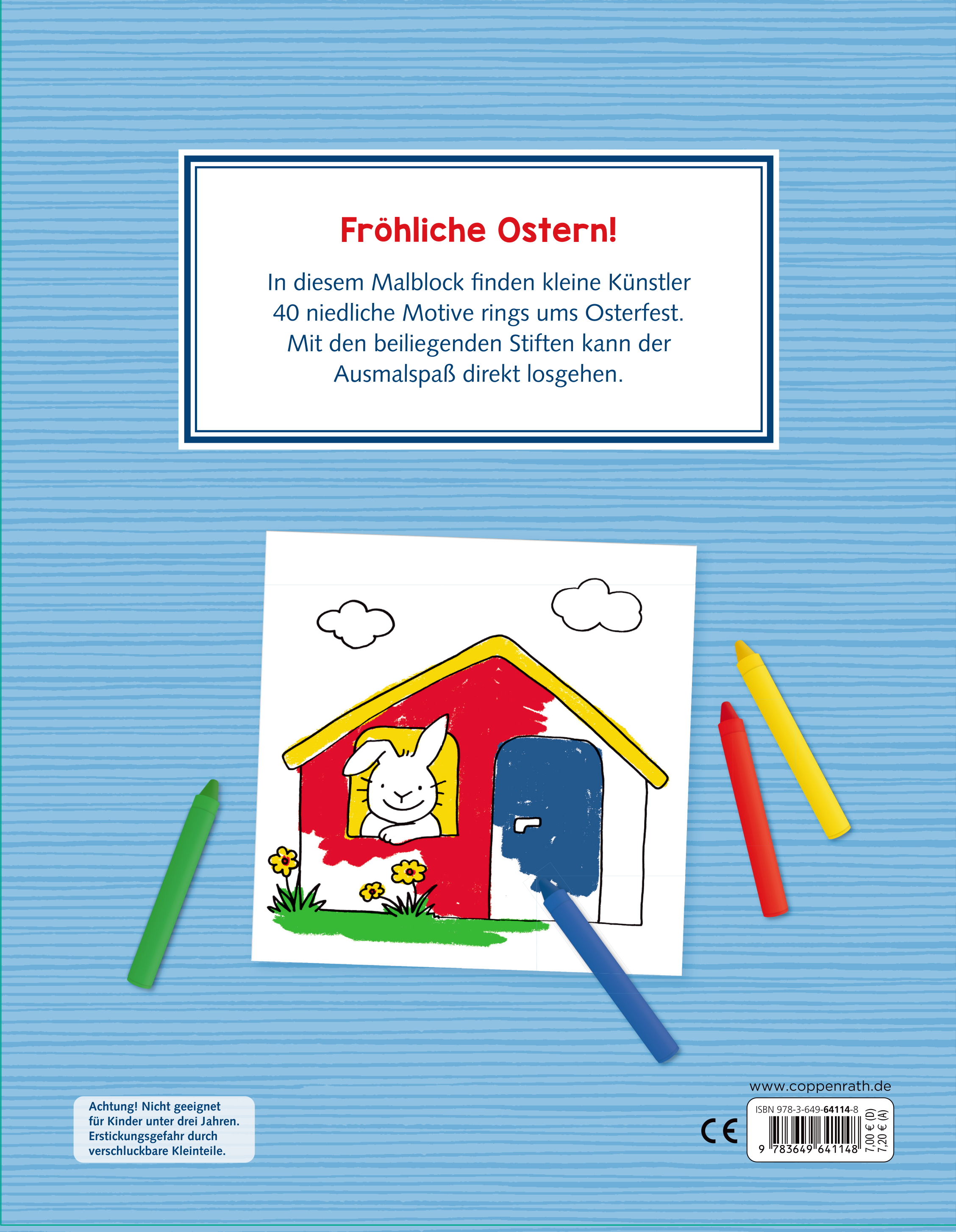 Rückseitencover Oster-Malspaß