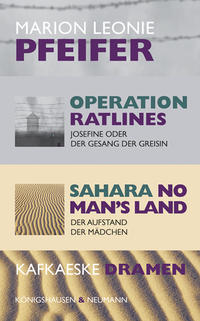 Vorderes Coverbild Operation Ratlines. Sahara No Man’s Land