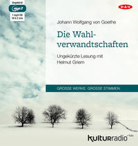 Vorderes Coverbild Die Wahlverwandtschaften