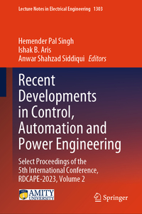 Vorderes Coverbild Recent Developments in Control, Automation and Power Engineering