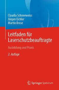 Vorderes Coverbild Leitfaden für Laserschutzbeauftragte