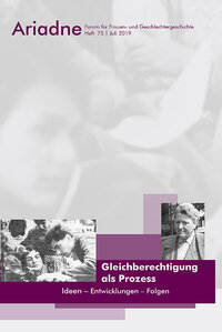 Vorderes Coverbild Ariadne. Forum für Frauen- und Geschlechtergeschichte Nr. 75 (2019)