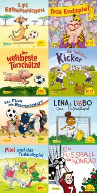Vorderes Coverbild WWS Pixi-Box 285: Pixi und seine Fußball-Freunde