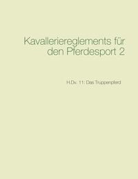 Vorderes Coverbild Kavalleriereglements für den Pferdesport 2
