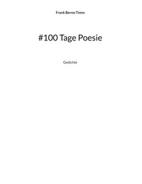 Vorderes Coverbild #100 Tage Poesie