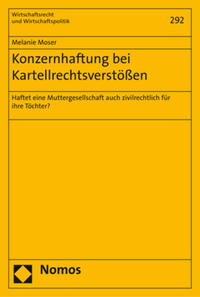 Vorderes Coverbild Konzernhaftung bei Kartellrechtsverstößen