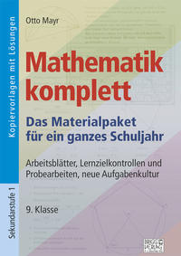 Vorderes Coverbild Mathematik komplett - 9. Klasse