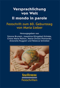 Vorderes Coverbild Versprachlichung von Welt - Il mondo in parole