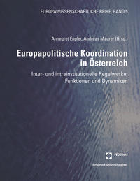 Vorderes Coverbild Europapolitische Koordination in Österreich