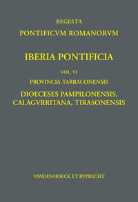 Vorderes Coverbild Iberia Pontificia. Vol. VI