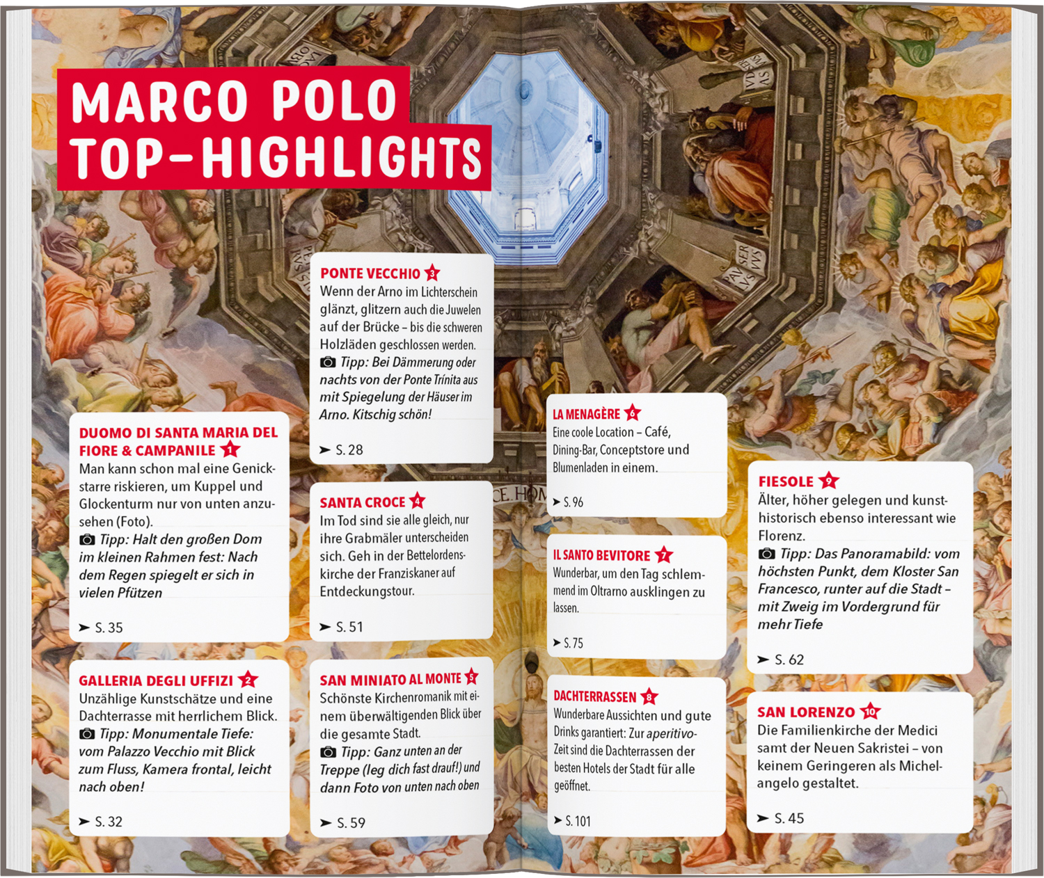 Beispielinhalt (Bild) MARCO POLO Reiseführer Florenz