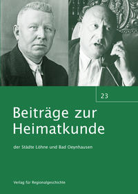 Vorderes Coverbild Beiträge zur Heimatkunde der Städte Löhne und Bad Oeynhausen