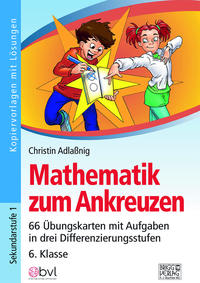 Vorderes Coverbild Mathematik zum Ankreuzen 6. Klasse