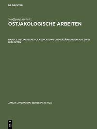 Vorderes Coverbild Ostjakische Volksdichtung und Erzählungen aus zwei Dialekten