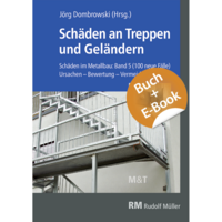 Vorderes Coverbild Schäden an Treppen und Geländern-mit E-Book
