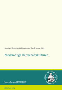Vorderes Coverbild Niederadlige Herrschaftskulturen