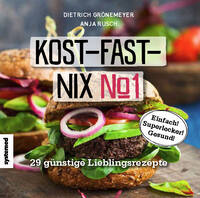 Vorderes Coverbild Kost-fast-nix-Kochbuch