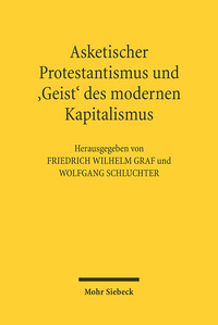 Vorderes Coverbild Asketischer Protestantismus und der 'Geist' des modernen Kapitalismus