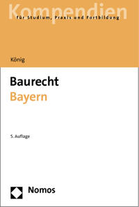 Vorderes Coverbild Baurecht Bayern