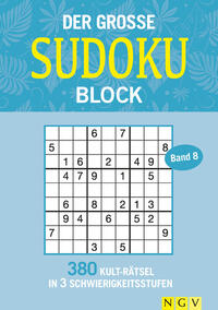 Vorderes Coverbild Der große Sudoku-Block Band 8