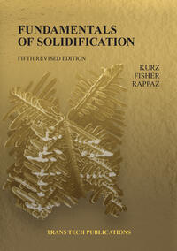 Vorderes Coverbild Fundamentals of Solidification 5th Edition