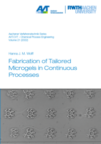 Vorderes Coverbild Fabrication of Tailored Microgels in Continuous Processes