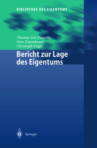 Vorderes Coverbild Bericht zur Lage des Eigentums