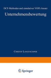 Vorderes Coverbild Unternehmensbewertung