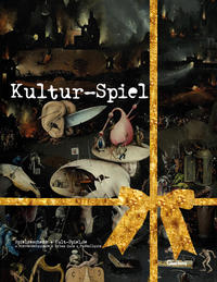 Vorderes Coverbild Kultur-Spiel Spielgeschenk + Kult-Spiel.de + Bierdeckelquiz.de + Dylan Quiz + Fußballquiz