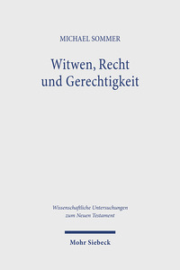 Vorderes Coverbild Witwen, Recht und Gerechtigkeit