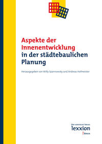 Vorderes Coverbild Aspekte der Innenentwicklung in der städtebaulichen Planung