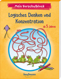 Vorderes Coverbild Mein Vorschulblock - Logisches Denken und Konzentration