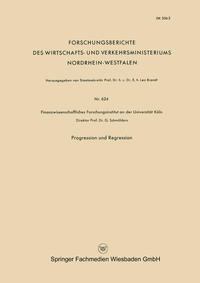 Vorderes Coverbild Progression und Regression