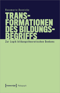 Vorderes Coverbild Transformationen des Bildungsbegriffs
