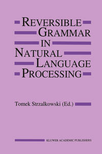 Vorderes Coverbild Reversible Grammar in Natural Language Processing