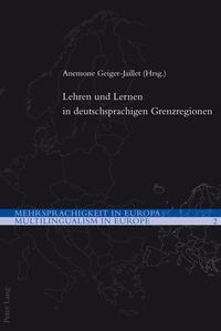 Vorderes Coverbild Lehren und Lernen in deutschsprachigen Grenzregionen