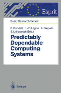 Vorderes Coverbild Predictably Dependable Computing Systems