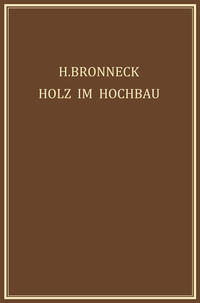 Vorderes Coverbild Holz im Hochbau