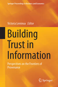 Vorderes Coverbild Building Trust in Information