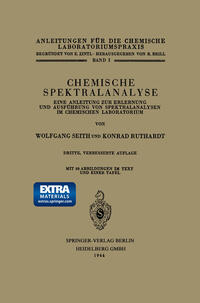 Vorderes Coverbild Chemische Spektralanalyse