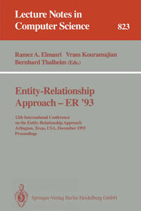 Vorderes Coverbild Entity-Relationship Approach - ER '93