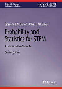 Vorderes Coverbild Probability and Statistics for STEM