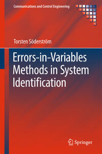 Vorderes Coverbild Errors-in-Variables Methods in System Identification
