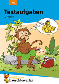 Vorderes Coverbild Mathe 3. Klasse Übungsheft - Textaufgaben