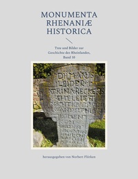 Vorderes Coverbild Monumenta Rhenaniae Historica