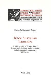 Vorderes Coverbild Black Australian Literature