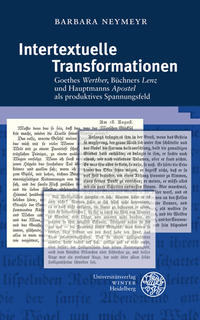 Vorderes Coverbild Intertextuelle Transformationen