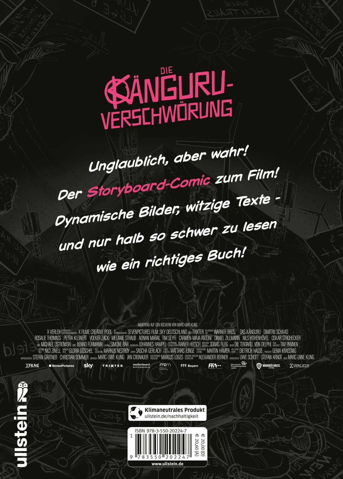 Rückseitencover Die Känguru-Verschwörung